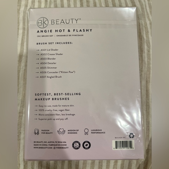 BK Beauty Angie Hot & Flashy Brush Set (7 PC) - Picture 2 of 3